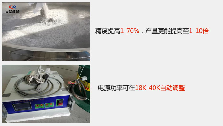 精度提高1—70%，產(chǎn)量更能提高至1-10倍  電源功率可在18K-40K自動調(diào)整